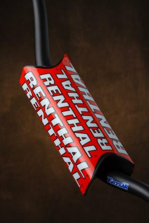 RENTHAL Fatbar® World Team stuurpad / stuurrol rood