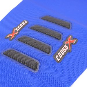 Cross X Zadelovertrek UGS Color Blauw met Wave Zwart Yamaha YZ 250F 2019-2023 & YZ 450F 2018-2022 & WR 250F 2020-2022 & WR 450F 2019-2022