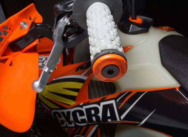 Cycra stuur eindpluggen Blauw ( handlebar end cap ) - Afbeelding 2