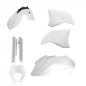 Cycra plastic kit Wit KTM EXC 250/300/350/450/500 2008-2011