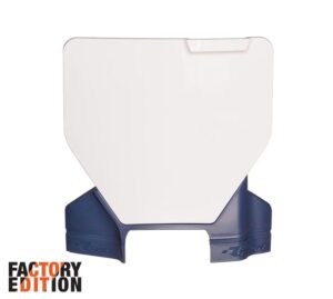Racetech Factory voornummerplaat Wit / Blauw Husqvarna TC/FC 125-450 2023-