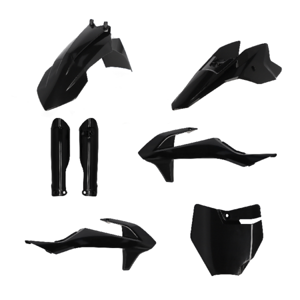 Acerbis plastic kit Zwart KTM SX 50 2016- & MC-E 50 2021- & SX-E 3 2023- & SX-E 5 2020- & Gas Gas MC 50 2021- & MC-E 5 2021-