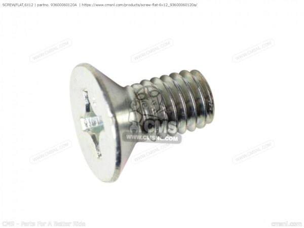 Honda OEM TUBE SCREW , FLAT, 6X12