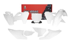 Racetech plastic kit Wit Husqvarna TC/FC 125/250/350/450 2023-