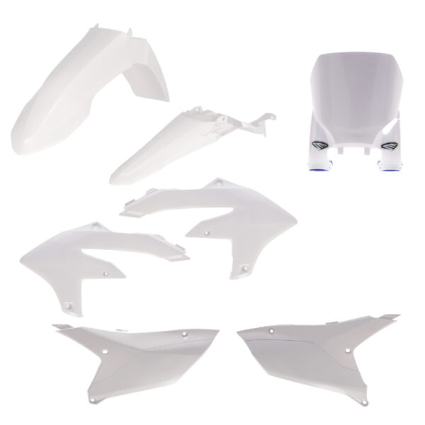Cycra plastic kit Wit Yamaha YZ 250F 2024- & YZ 450F 2023-