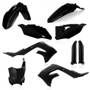 Acerbis full plastic kit Zwart Kawasaki KX 250F 2021-2024 & KX 450F 2019-2023