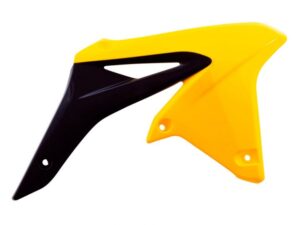 Racetech radiator kappen Geel / Zwart Suzuki RM-Z 250 2010-2018