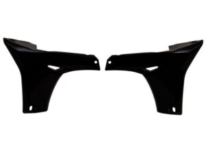 Racetech onderste radiator kappen Zwart Yamaha YZ 450F 10-13