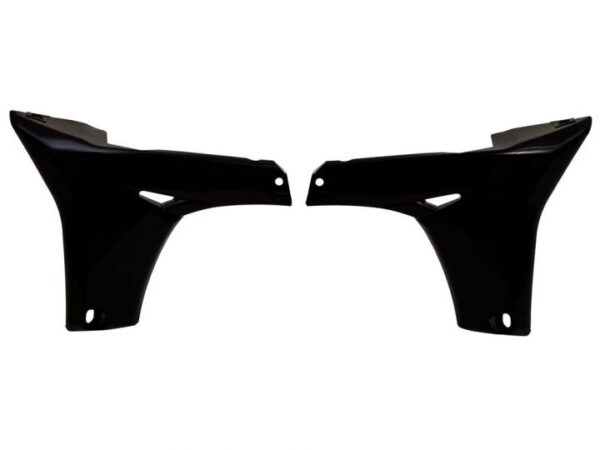 Racetech onderste radiator kappen Zwart Yamaha YZ 450F 10-13