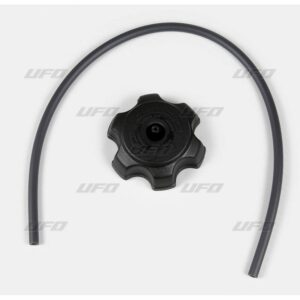 UFO tankdop zwart Suzuki RM 125/250 1994-2005