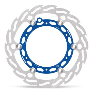 Moto Master zwevende voor remschijf 260mm met blauwe aluminium binnenring KTM 1989- & Husqvarna 2014-& Husaberg 2000-2014 & Gas Gas 2021