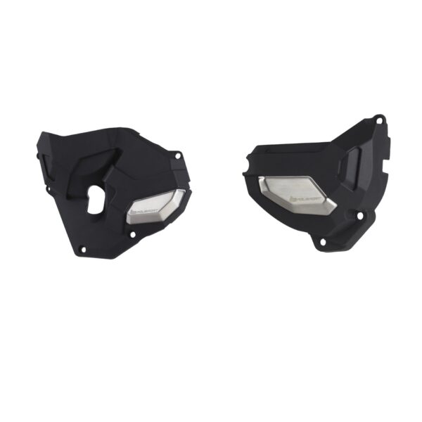 Polisport KIT ENGINE COVER PROTECTOR BLACK - HONDA CBR 650F 2014-2020 & CB 650F 2014-2020 & CB 650R 2019-2020 & CBR 650R 2019-2020