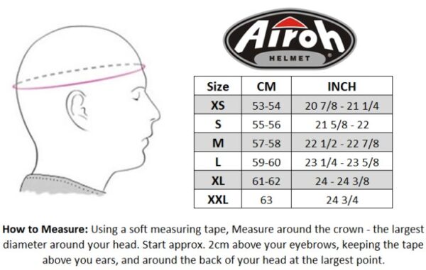 Airoh crosshelm Twist 2.0 Lift Azure mat - Afbeelding 3
