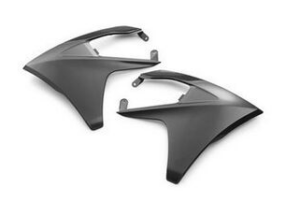 UFO Radiator Kappen Zwart Gas Gas MC 125/250 2024 & MC-F 250/350/450 2024