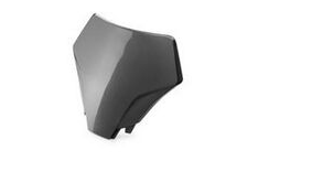 UFO voornummerplaat Zwart Gas Gas MC 125/250 2024 & MC-F 250/350/450 2024
