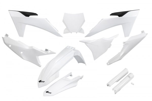 UFO plastic kit Wit ( Full kit ) KTM SX 125/150/250/300 2023-2024 & SX-F 250/350/450 2023-2024