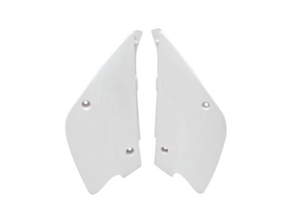 Racetech Zijnummerborden Wit Kawasaki KX 85 1998-2013 & KX 100 2004-2008 & Suzuki RM 100 2003-2008