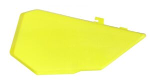 Racetech zijnummerbord Fluor Geel Husqvarna FC/TC 125/250/300/350/450 2023- & FE/TE 250/300/350/450/501 2024-