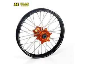 Excel achterwiel compleet zwarte A60 velg + Haan Wheels oranje naaf 19-2.15 KTM SX/SX-F 125-450 2023