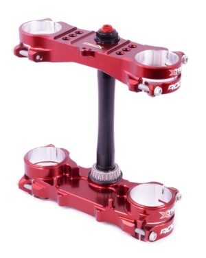 X-Trig Rocs kroonplaten offset 23-25 Yamaha YZ 125 2015-2024 & Fantic XX 125 2021-2024