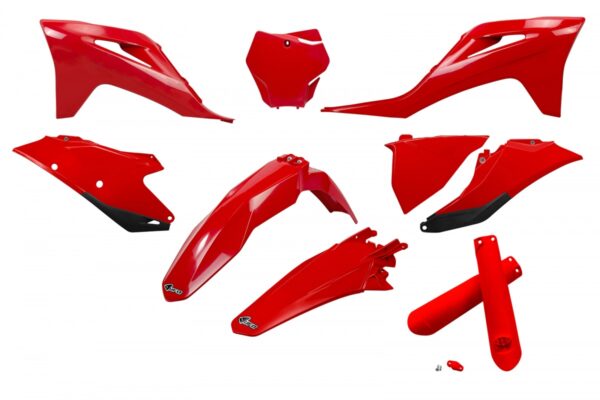 UFO plastic kit Rood Gas Gas MC 125 2021-2023 & MC 250F/450F 2021-2023 & MC 250 2022-2023 & MC 350F 2022-2023 ( full kit )
