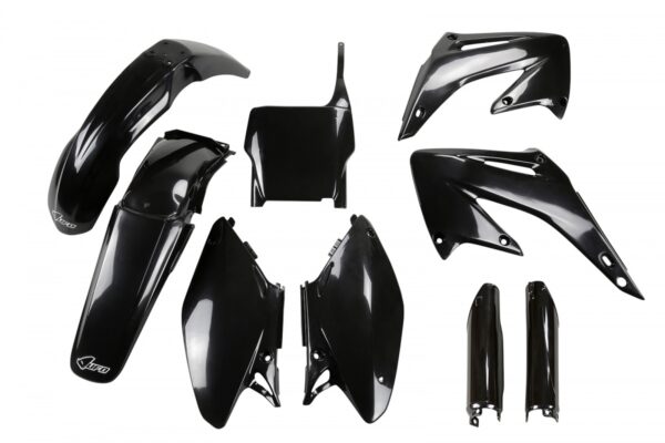 UFO plastic kit Zwart Honda CR 125/250R 04 ( full kit )