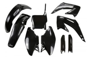 UFO plastic kit Zwart Honda CR 125/250R 05-07 ( full kit )