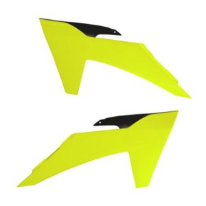 Racetech Radiator Kappen Fluor Geel KTM SX 125/150/250/300 2023-2024 & SX-F 250/350/450 2023-2024 & EXC/EXC-F 250/300/350/450/500 2024-