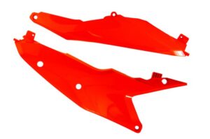 Racetech Zijnummerborden Fluor Oranje KTM SX 125/150/250/300 2023- & SX-F 250/350/450 2023- & EXC/EXC-F 250/300/350/450/500 2024-