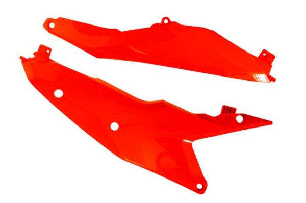 Racetech Zijnummerborden Fluor Oranje KTM SX 125/150/250/300 2023- & SX-F 250/350/450 2023- & EXC/EXC-F 250/300/350/450/500 2024-
