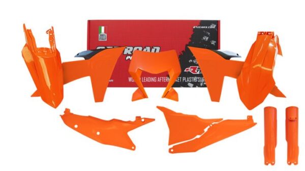 Racetech plastic kit Oranje ( volledige kit ) KTM EXC/EXC-F 250/300/350/450/500 2024-
