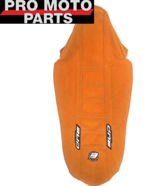 BUD zadelovertrek Oranje met Oranje lijnen KTM SX 125/150/250 19- & SX-F 250/350/450 19- & EXC/EXC-F 250/300/350/450/500 20- & Gas Gas MC/MC-F/EC/EC-F 125-450 21-