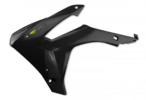 Cycra Powerflow Radiator Kappen EDGE Zwart Honda CRF 250R 2014-2017 & CRF 450R 2013-2016