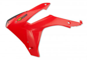 Cycra Powerflow Radiator Kappen EDGE Rood Honda CRF 250R 2014-2017 & CRF 450R 2013-2016