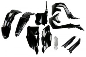 UFO plastic kit Zwart Kawasaki KX 250F 2021-2024 & KX 450F 2019-2023 ( full kit )