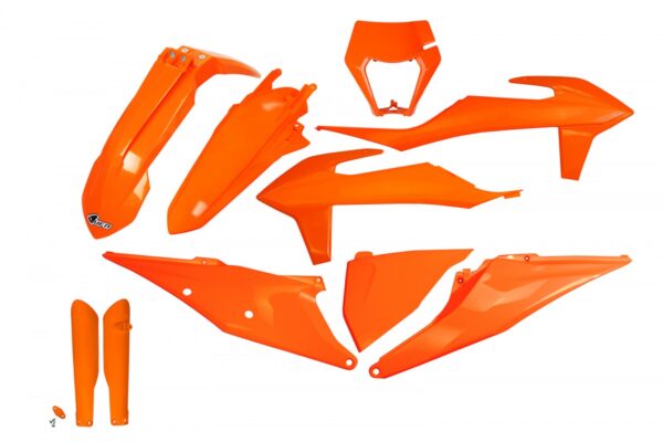 UFO plastic kit Oranje KTM EXC 250/300 2020-2023 & EXC-F 250/350/450/500 2020-2023 ( full kit )