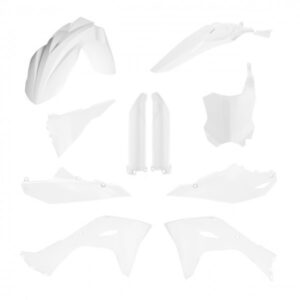 Acerbis full plastic kit Wit Kawasaki KX 250F 2025- & KX 450F 2024-