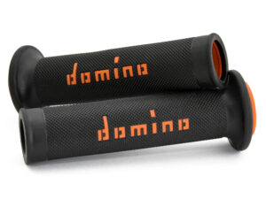 Domino wegmotor A010 handvaten Zwart / Oranje