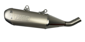 HGS uitlaatdemper grijs staal Honda CRF 250R 2022-