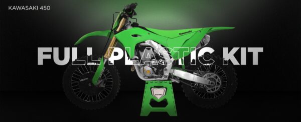 Acerbis full plastic kit Groen Kawasaki KX 250F 2025- & KX 450F 2024- - Afbeelding 2