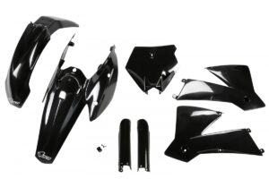 UFO plastic kit Zwart KTM SX 125/250/450 2004 ( full kit )