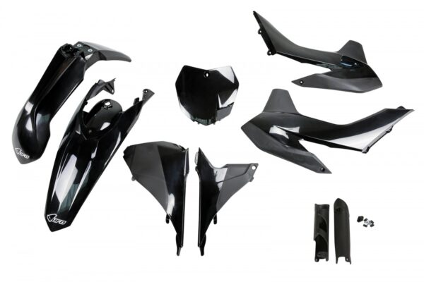 UFO plastic kit Zwart KTM SX/SX-F 125/150/250/350/450 2013-2014 ( full kit )