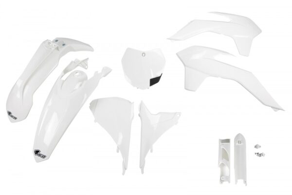 UFO plastic kit Wit KTM SX/SX-F 125/150/250/350/450 2013-2014 ( full kit )