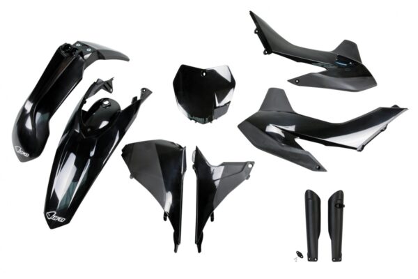 UFO plastic kit Zwart KTM SX/SX-F 125/150/250/350/450 2015 & SX 250 2015-2016 ( full kit )