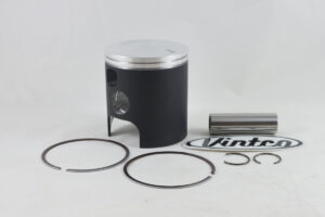 Vintco zuiger met dubbele zuigerveren maat 67,34 Kawasaki KX 250 1987-1989 Piston Kit 67.40mm Standard
