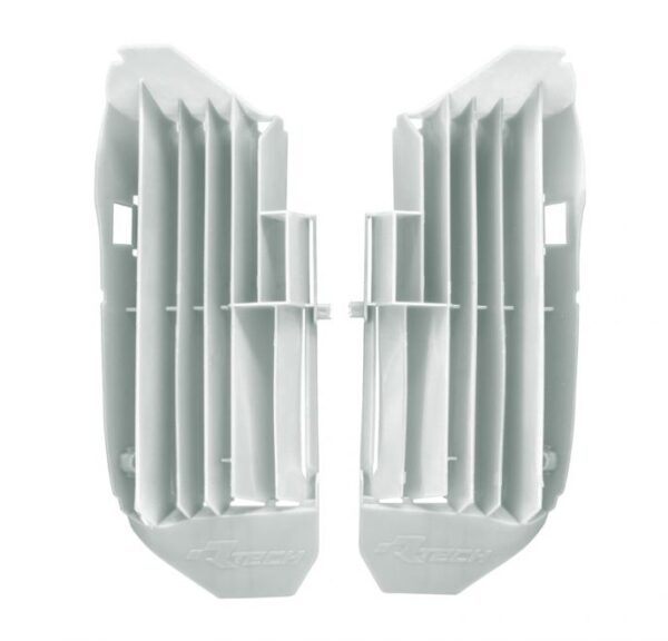 Racetech reinforced radiator roosters/lamellen Wit Yamaha YZ 250F 2024- & YZ 450F 2023-