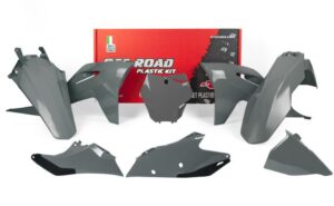 Racetech plastic kit Quantum Grijs Gas Gas MC 125 2021- & MC 250F/450F 2021- & MC 250 2022- & MC 350F 2022-