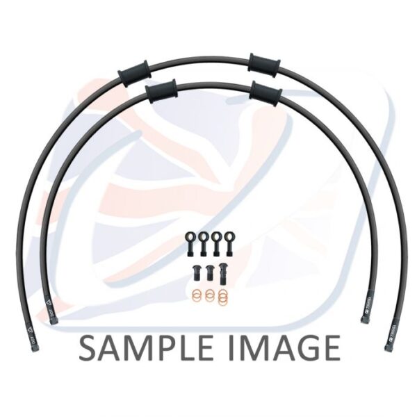 Venhill voor remleiding Zwart 2 slang kit Yamaha YZF-R6 2006-2016 'Race'