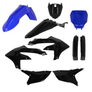 Acerbis plastic kit Zwart / Blauw Yamaha YZ 250F 2024- & YZ 450F 2023-2024