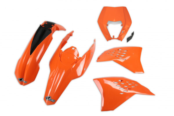 UFO plastic kit Oranje / OEM 2009/2010 KTM EXC 250/300/350/450/500 2009-2011
